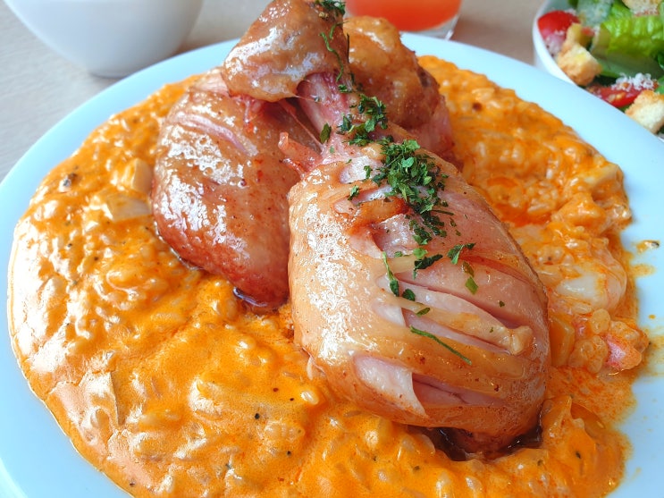  [행궁동 맛집] 여심저격 치킨 쉬림프 리조또 세컨드디포레스트