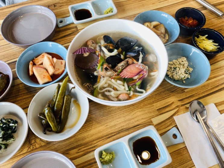  강화도 생선구이 물꼬기 해물칼국수도 맛있어
