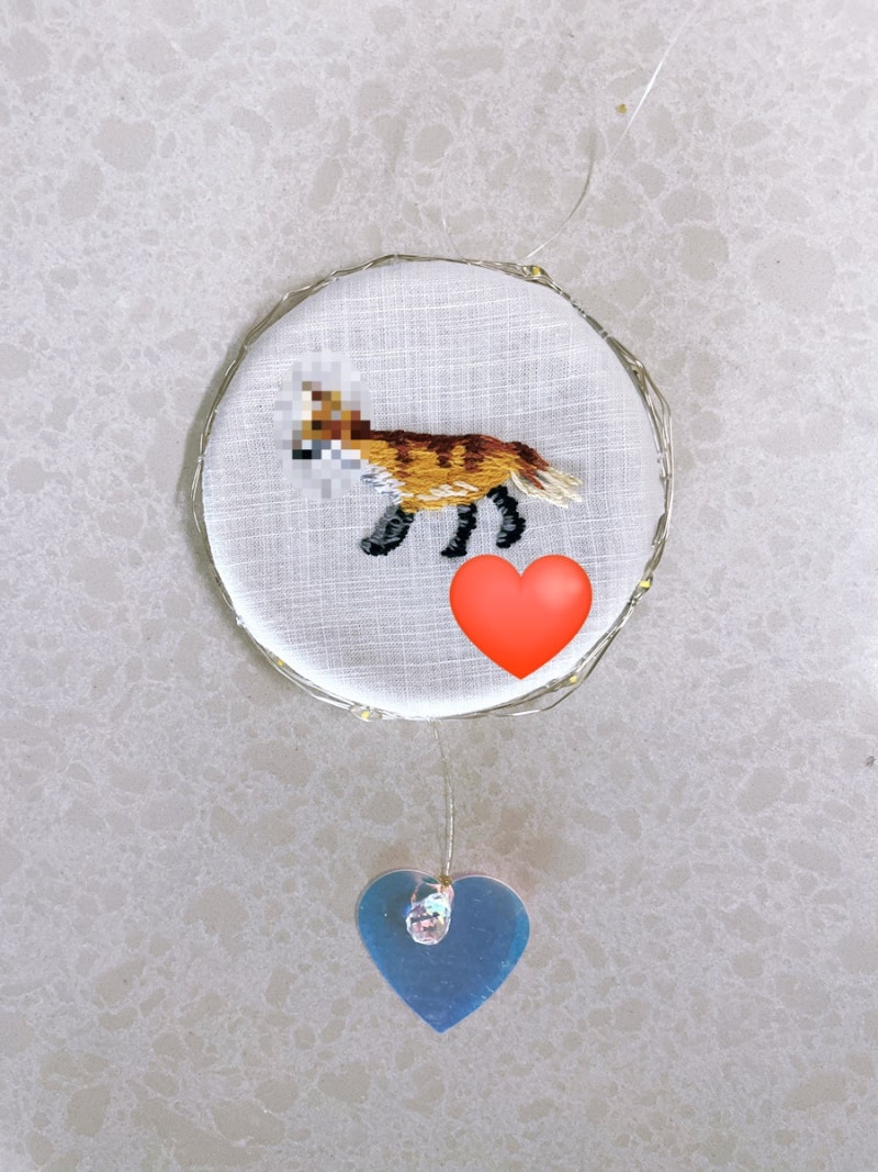 프랑스 자수 드림캐처 만들기 : 네이버 블로그, image size:800x1067