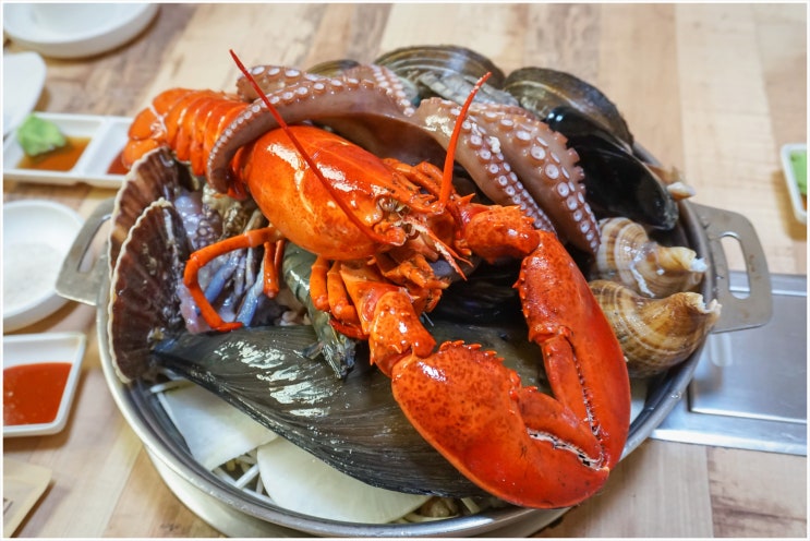  원주 맛집 보양식 랍스터해신탕 전문 해송해물탕