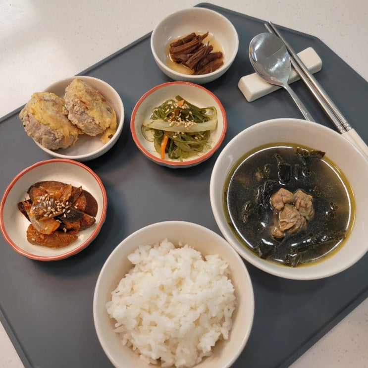  망포동반찬가게 된장을좋아하는꼬마아이 수원망포점_생일상 차리기 미션 