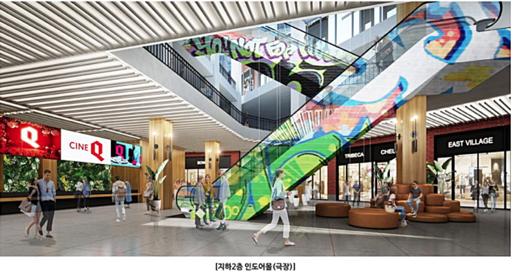 동탄 테크노 밸리 , 현대 실리콘 앨리 상업시설 B1~2층 평면도 동탄 테크노 밸리 , 현대 실리콘 앨리 상업시설 B1~2층 평면도