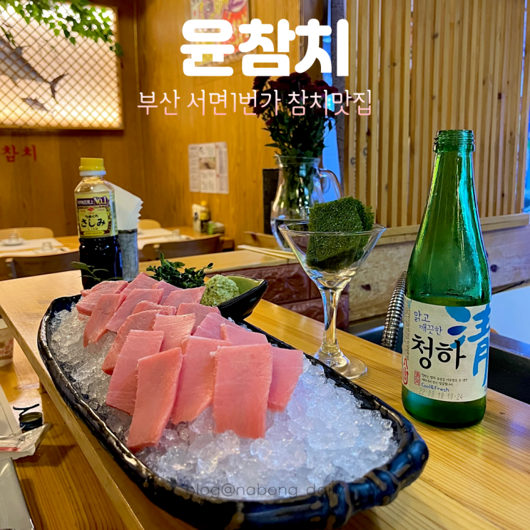  부산 서면참치 '윤참치' 롯데백화점 근처 서면참치맛집