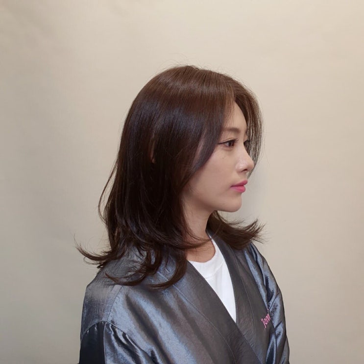  의정부 금오동 미용실 중단발 스타일
