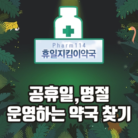  휴일 지킴이 약국 | 문 연 약국 찾는 방법