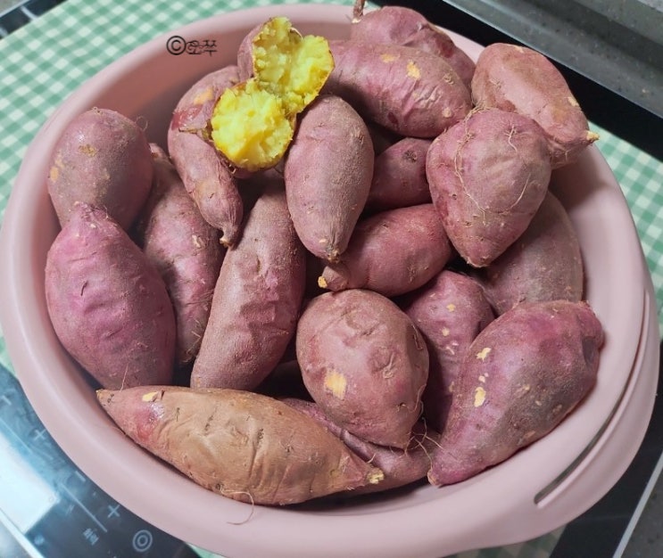 [내돈내산] 에어프라이어에 고구마 굽기