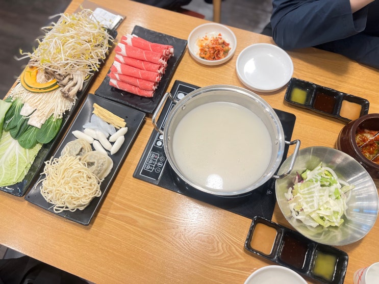 타임스트림맛집 신림역샤브샤브 명동칼국수