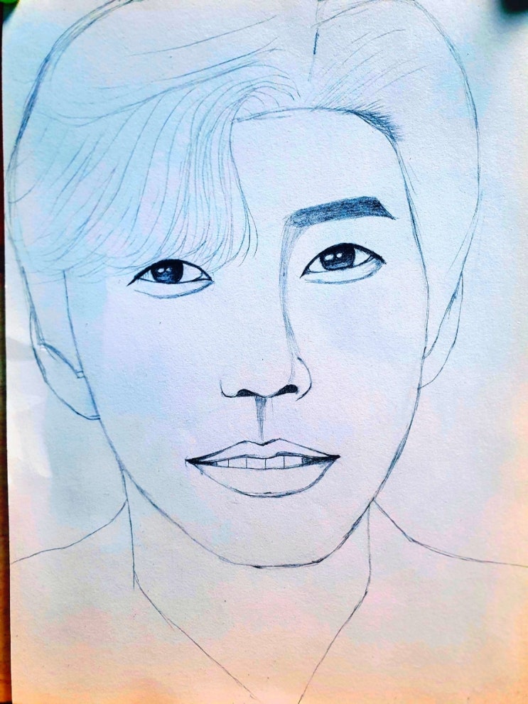  임영웅 인물화 그림 (1)