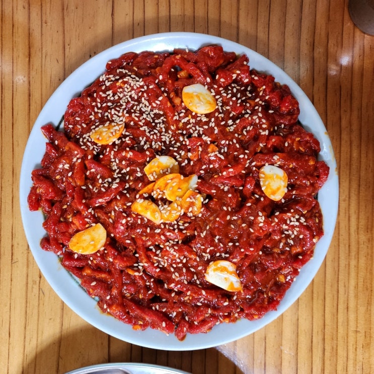  [진주맛집] 진주중앙유등시장 육회비빔밥 맛있었던 제일식당