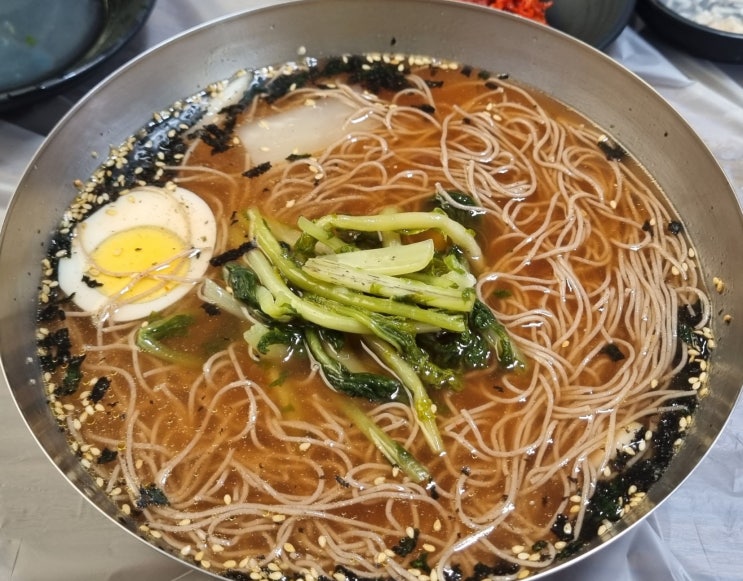  강원도 고성 동치미 막국수 맛집 "백촌막국수"