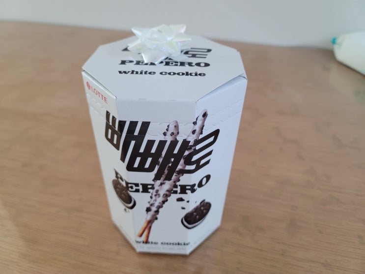  롯데 빼빼로 화이트 쿠키