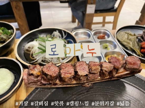 부산근교 가볼만한 곳 :  기장  갈비 맛집  로아누