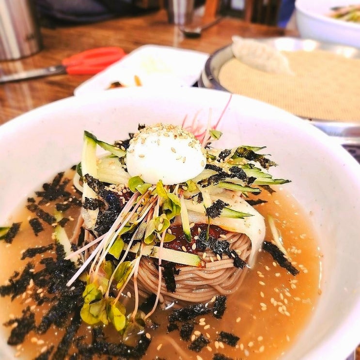  울산 삼산 보람병원 근처 로컬맛집 '정준주문진막국수'