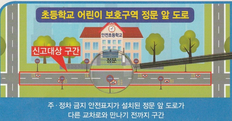 주말 불법주정차(cctv) 단속시간, 5대 금지구역