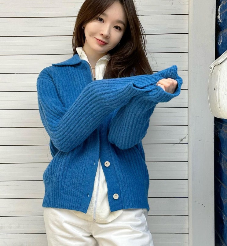  강민경 인스타패션 가디건브랜드 니트 집업 가디건 여자 가을 코디 뭘입을까 고민될때!