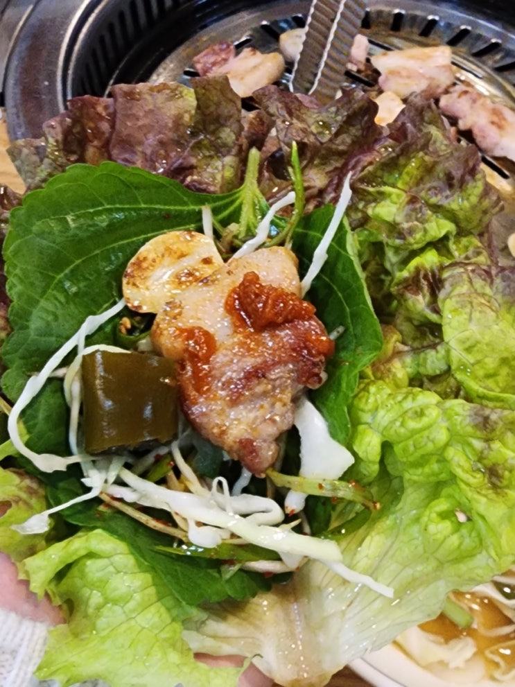  춘천 맛집 삼겹살이 맛있는 봄내구이촌