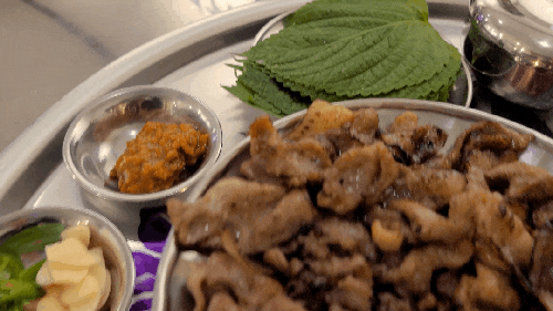  서귀포 예래동 애월연탄집, 불맛 그 잡채 제주 연탄불고기
