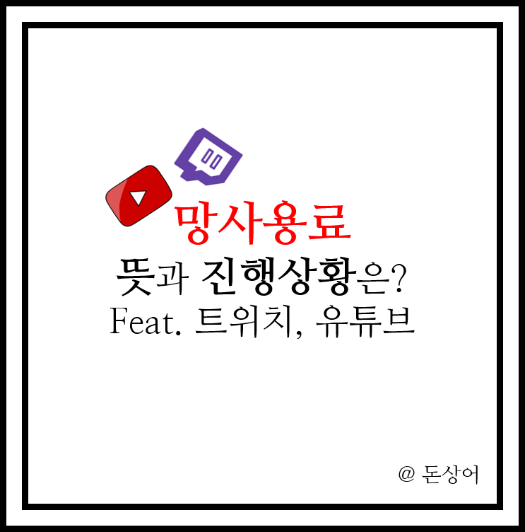  망사용료 법안 뜻과 진행 상황 feat. 트위치, 유튜브