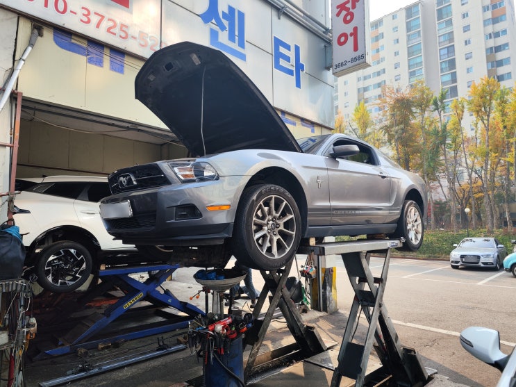 포드 머스탱 엔진오일 교환 비용 비교 서울 강서구 저렴한 곳