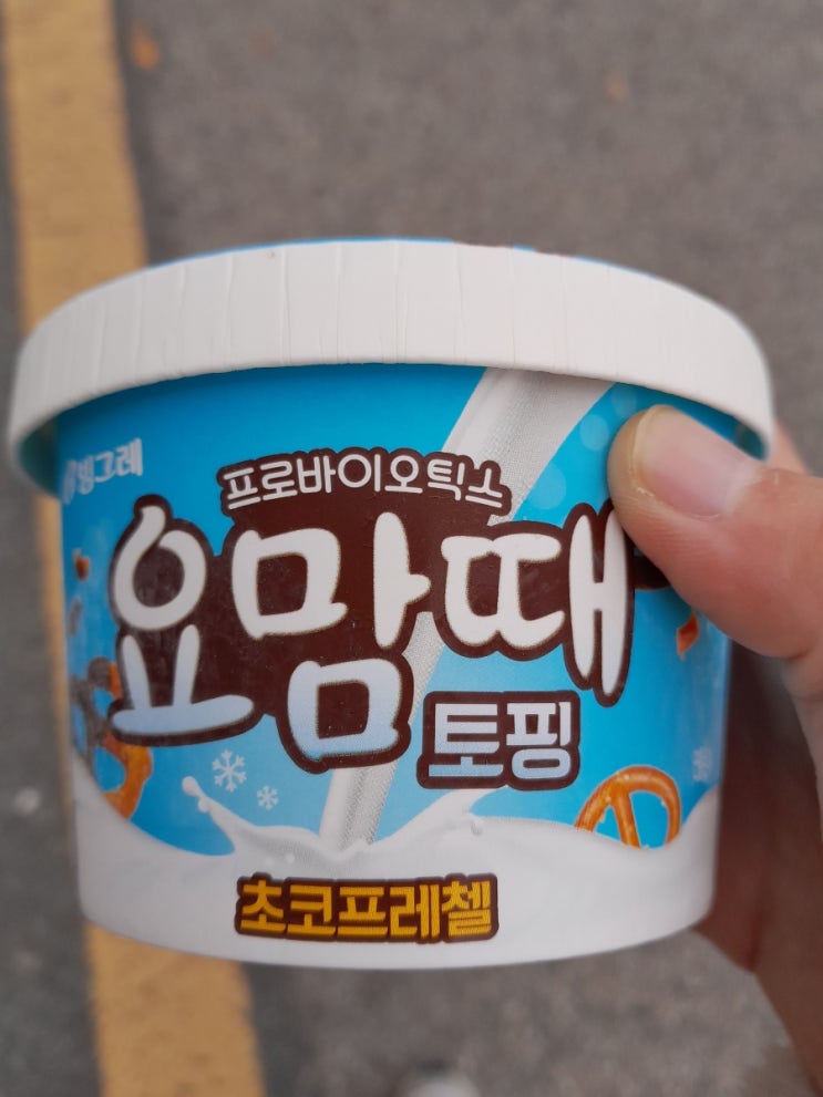 신상 아이스크림 빙그레 요맘때 토핑 초코프레첼&<b>롯데 구구콘</b>... 