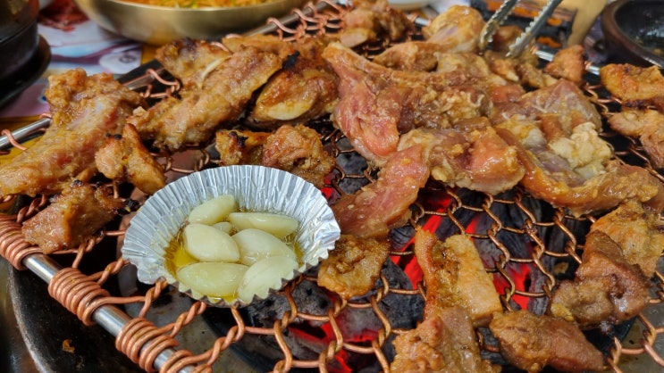 [독산 맛집] 돼지갈비 맛집 - "화로구이 독산점"  (w.동치미)