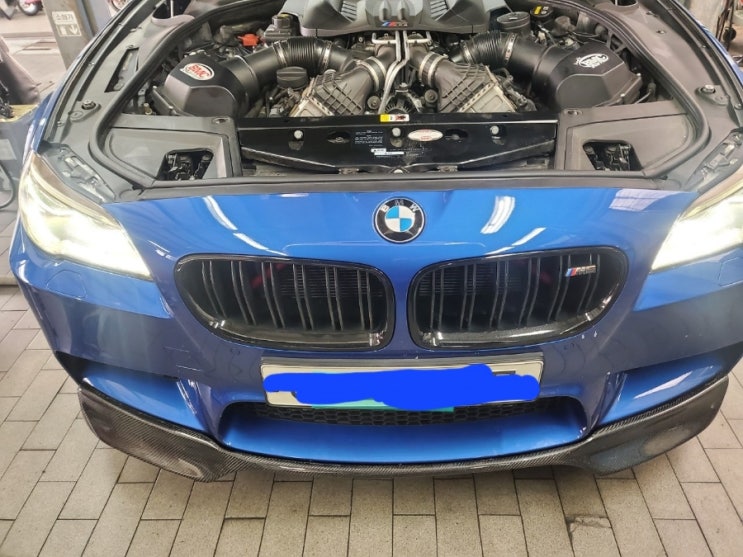  F10m5 다운파이프작업 수원수입차 용인수입차