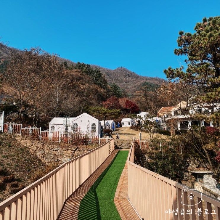  휴식을 취할 때도 캠핑감성은 포기 못하지 - 사트레봉 북한강점, 카페 하백