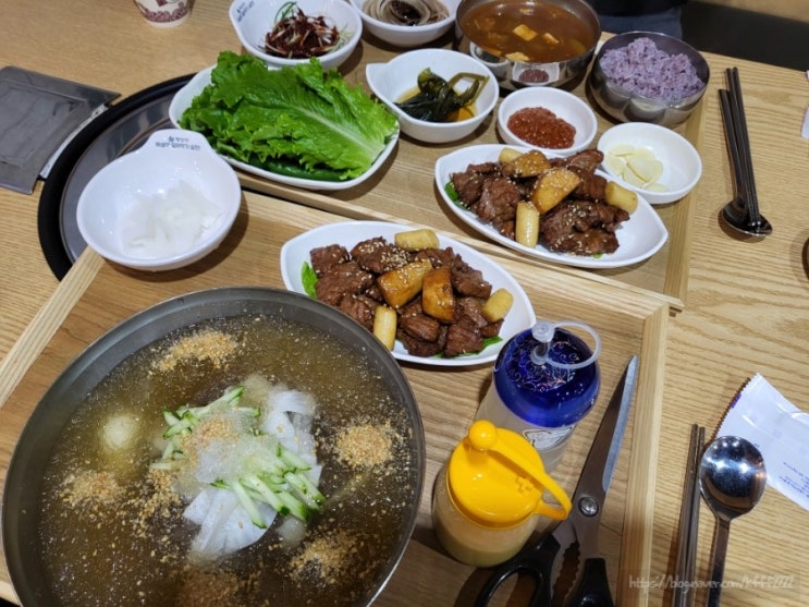  [효성동 맛집] <착한갈비&갈쌈냉면> 가벼운 한끼 식사하기 좋은 갈비맛집