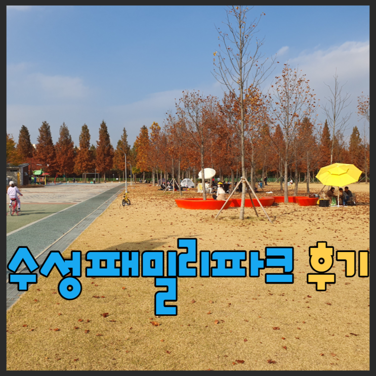  수성패밀리파크 가을 대구 가족피크닉 가기좋은곳 + 인근맛집추천
