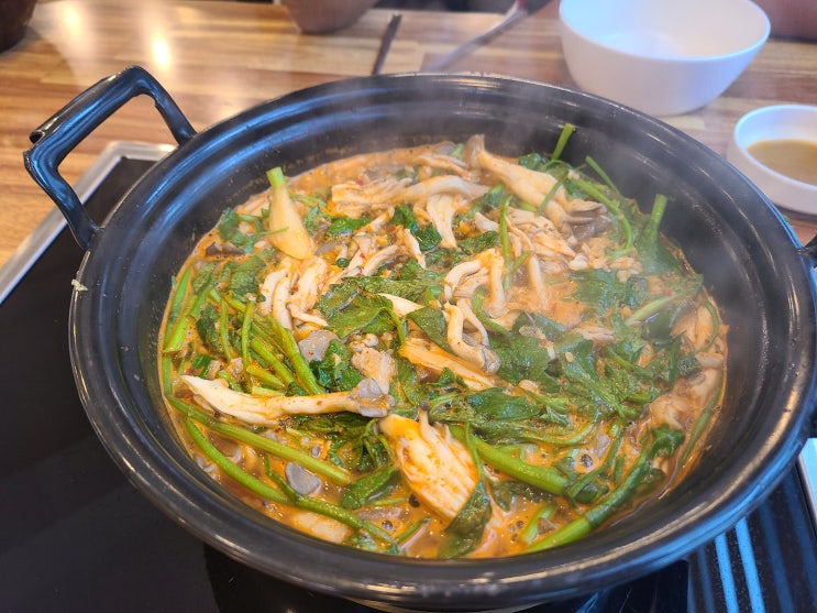 수원 영통 맛집 / 신동카페거리 - 등촌샤브칼국수
