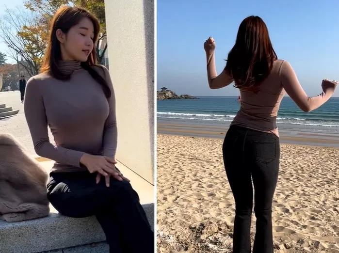 쇼핑몰 CEO 겸 인플루언서 오또맘, 딱 달라붙는 옷에 대문자 S라인 실루엣 돋보여...노출 없는데 이렇게도 섹시 쇼핑몰 CEO 겸 인플루언서 오또맘, 딱 달라붙는 옷에 대문자 S라인 실루엣 돋보여...노출 없는데 이렇게도 섹시