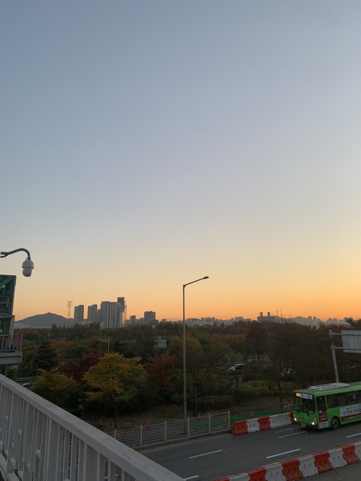  아침 6시 서울 가을 산책로 추천: 선유도 공원