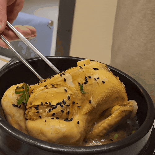  용인 신봉동 외식타운 맛집 삼계탕&갈비탕 맛집 호삼계탕카페(아이의자,아메리카노 무료제공)