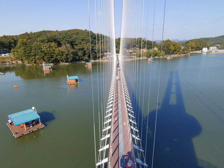 충청남도 예산여행 (예당호 출렁다리와 주변에 조성된 주요시설들)