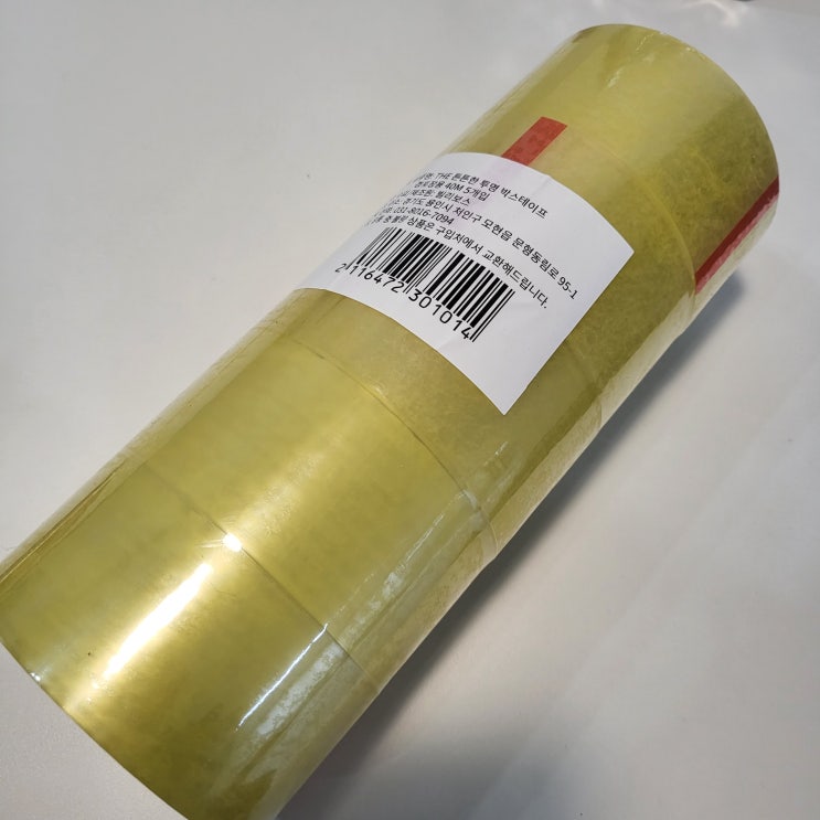  [내돈내산] 보스 THE 튼튼한 경포장용53MIC 박스테이프 48mm x 40m, 투명, 5개입 / 쿠팡 로켓배송 로켓와우