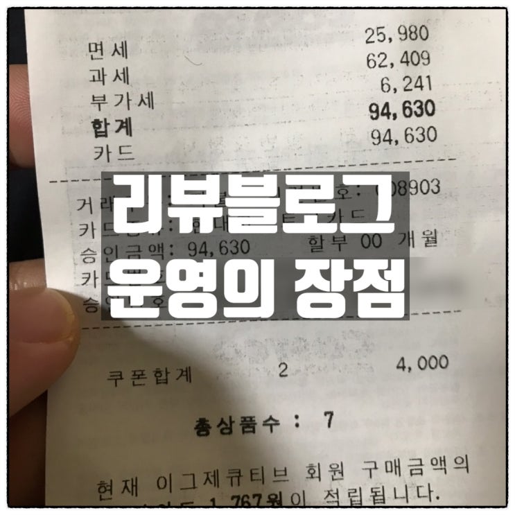 리뷰블로그 운영의 장점 리뷰블로그 운영의 장점