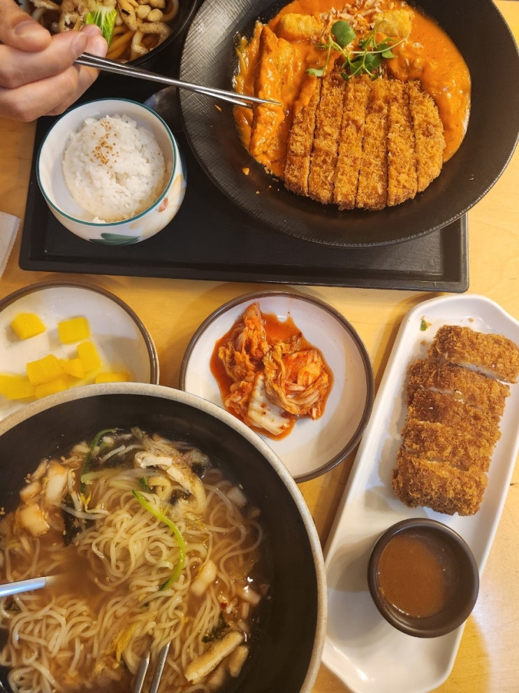  병점 맛집 국수나무 메뉴 국치정식, 로제정식 먹어봄