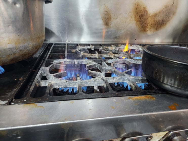  식당용가스렌지 저렴한 비용으로 수리해서 새것처럼 사용하는법