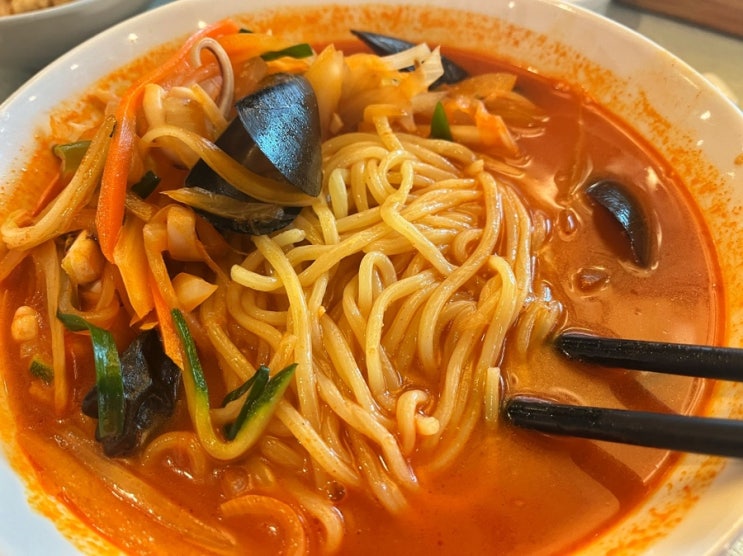  수원시청역 인계동 짬뽕맛집 행화촌