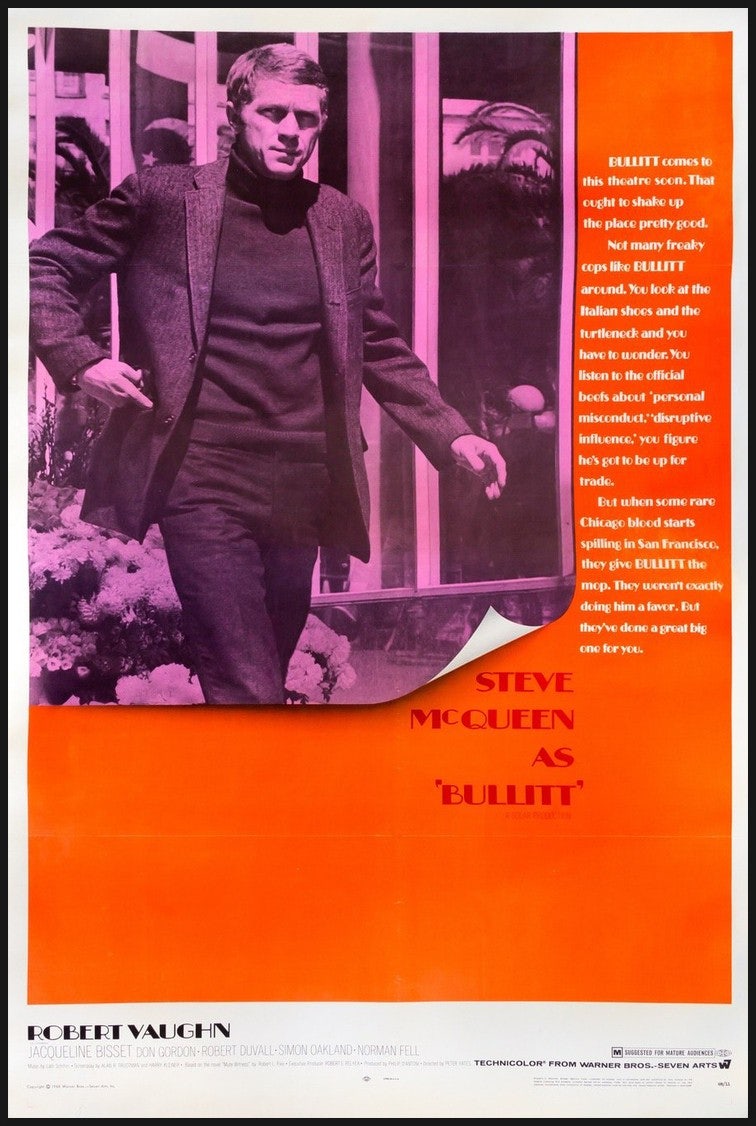 고독한 형사의 전형 - 블리트 : Bullitt (1968) : 네이버 블로그, image size:756x1126