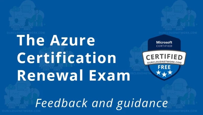 Microsoft Certified: Azure Network Engineer Associate renewal 시험 자료 ...