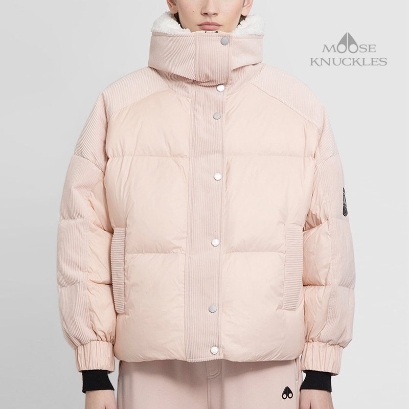 무스너클 22FW ELMIRA 푸퍼 오버사이즈 여성 다운 패딩 RS 무스너클 22Fw Elmira 푸퍼 오버사이즈 여성 다운 패딩 Rs