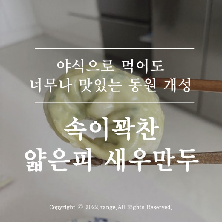  동원 개성 속이 비치는 얇은피 새우만두
