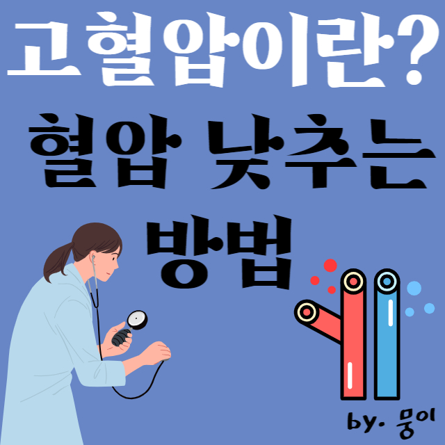  고혈압 정의/혈압 낮추는 방법