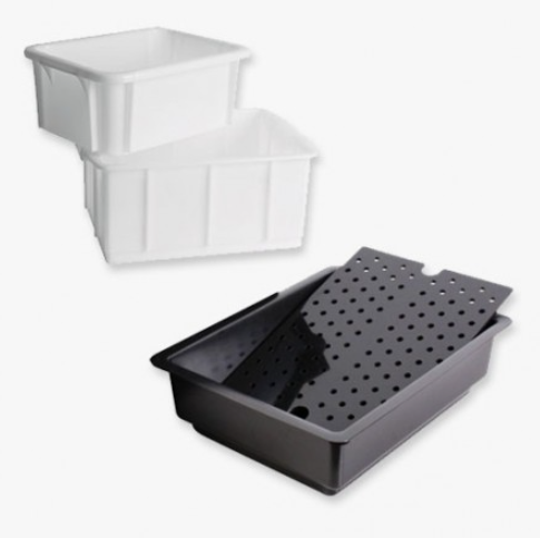  실험실 폐액 수집 트레이 / Collecting Trays / 누수 트레이 / 누수 포집 트레이 / 폐액용기 받침 트레이 / 117983 & 117985 외