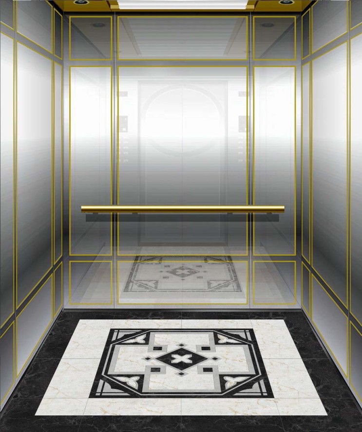 고내구성 엘리베이터바닥재 다양한디자인 엘엠지모자이크 시공사례