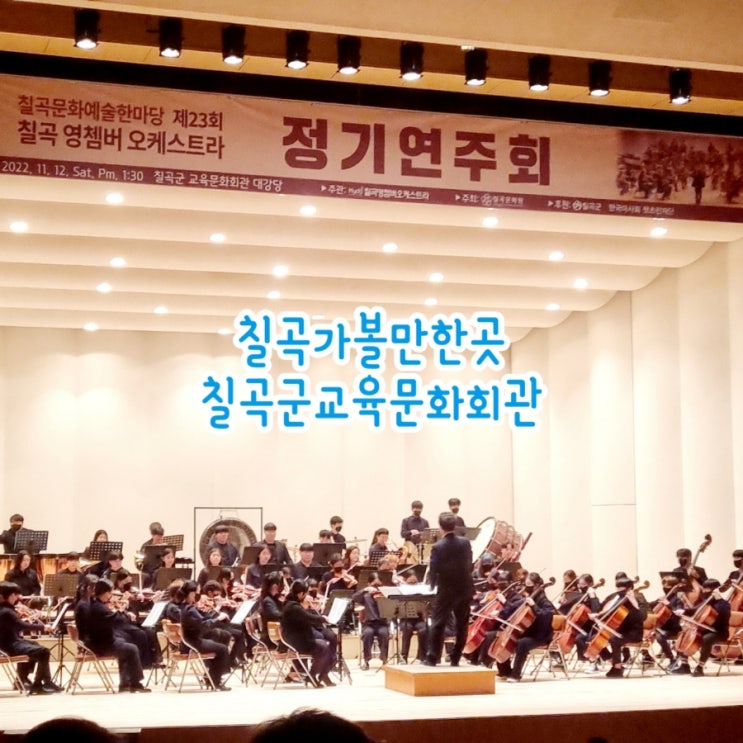  칠곡가볼만한곳 칠곡군교육문화회관 feat 영챔버 오케스트라