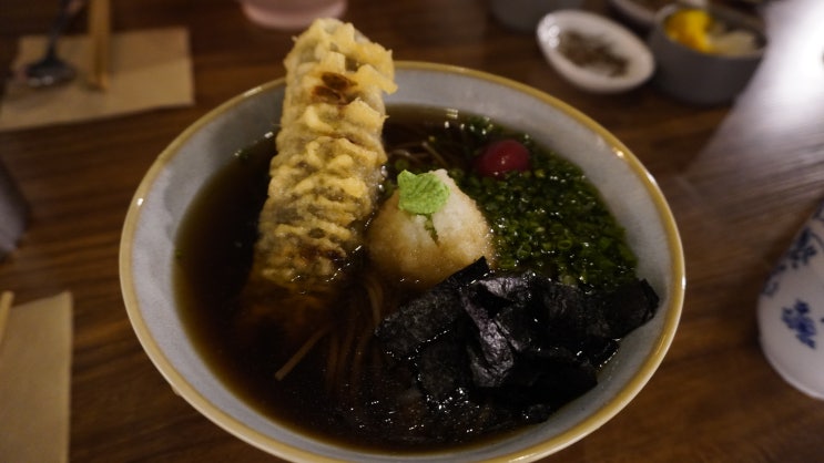  창원 가로수길 소바 맛집 다녀왔네요