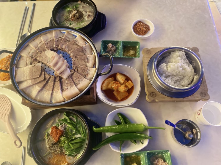 세종시 돼지국밥 , 연서면 돼지국밥 맛집 - 볼매 순돼집