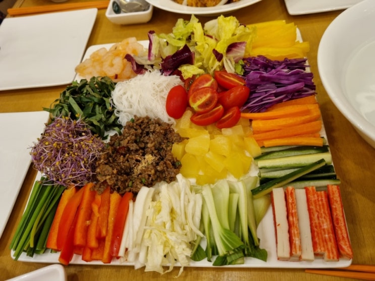  대구 동구 봉무동 이시아폴리스 메콩 타이 월남쌈 맛집 식당
